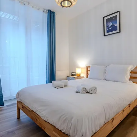 Апартаменты Joli T2- Cocooning - Wifi Fibre - Lave-linge