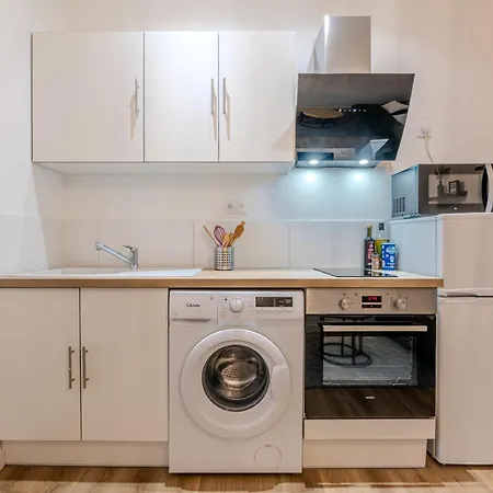 Апартаменты Joli T2- Cocooning - Wifi Fibre - Lave-linge Гренобль
